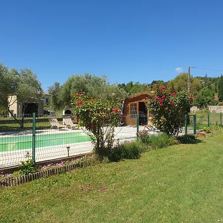 Gite Et Piscine L'Ecrin Aux Oliviers En Cevennes Saint-Christol-les-Ales Exterior photo