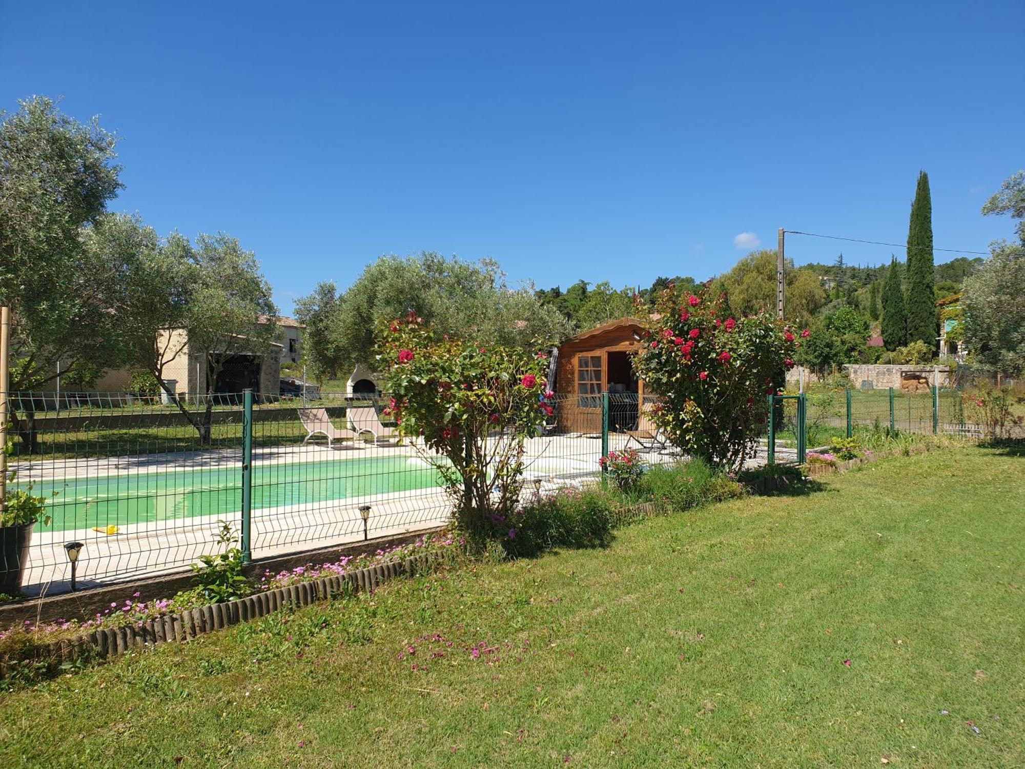 Et Piscine L'ecrin Aux Oliviers En Cevennes Saint-Christol-lès-Alès